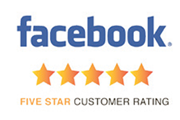 Facebook 5 star customer rating